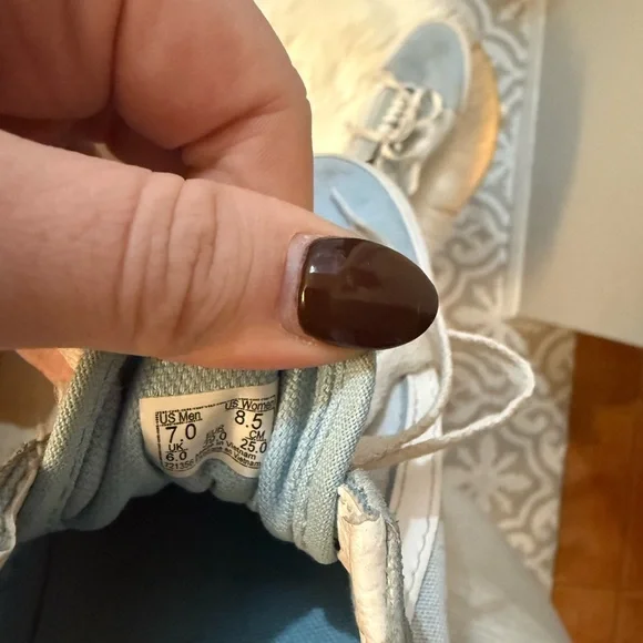 Vans Old Skool Stackform Blue Platform - sz 8.5 - Picture 5 of 5